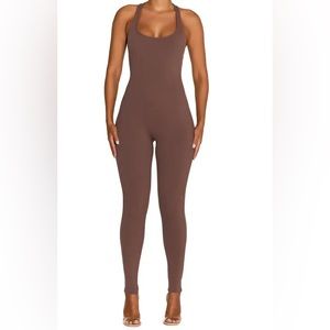 NW Tank Jumpsuit - Chocolate